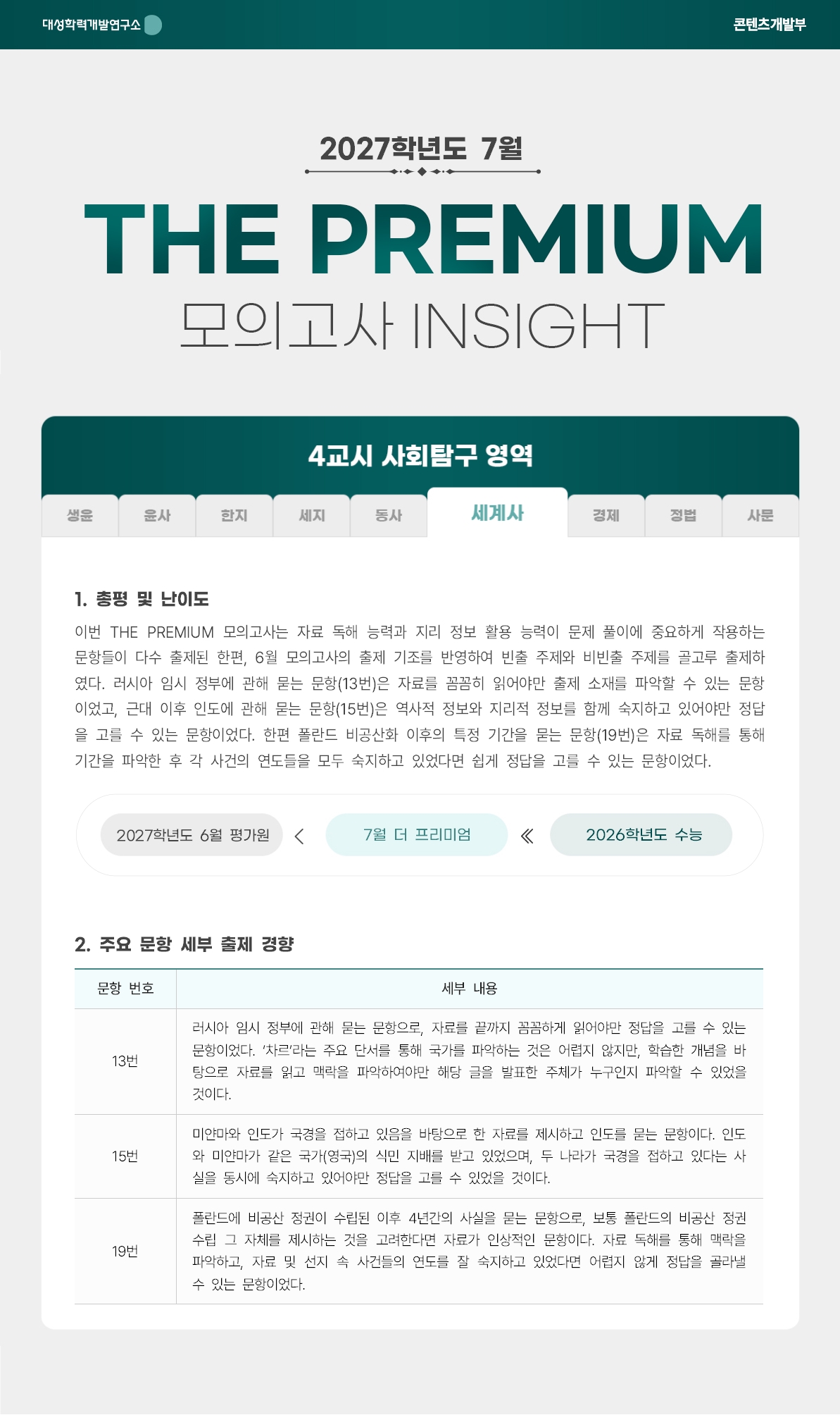 2027학년도 7월 THE PREMIUM 모의고사 INSIGHT 사탐_세계사.jpg